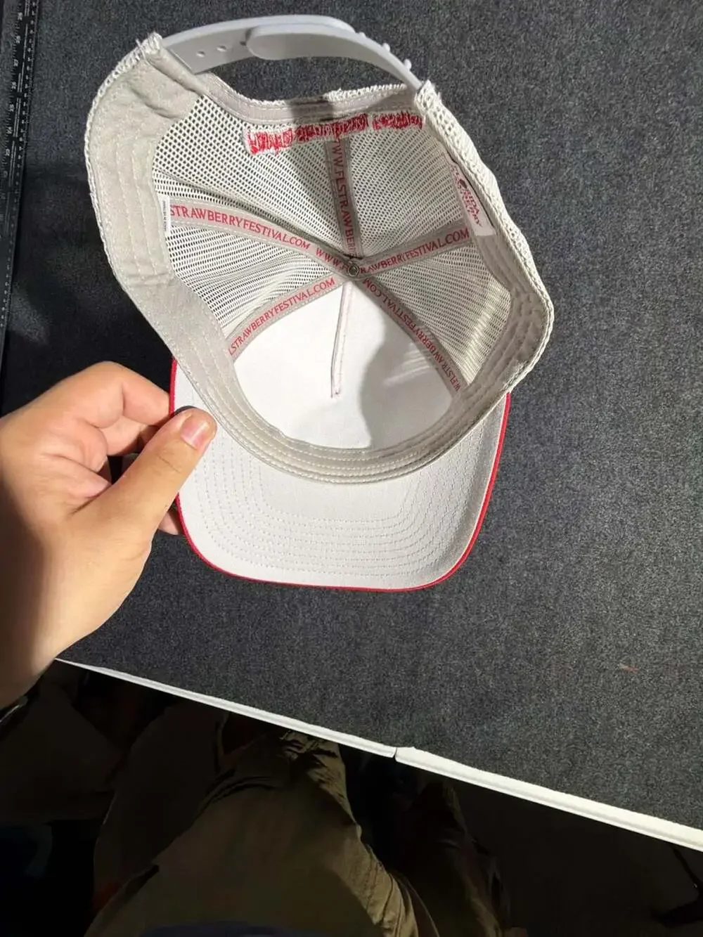 Strawberry - Red/White Trucker Hat,